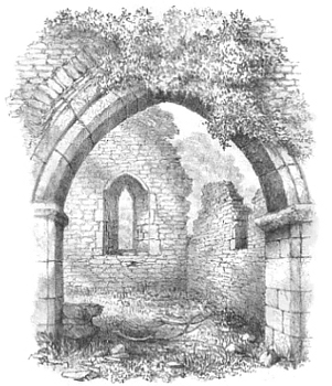 remains of Sudbrook Chapel